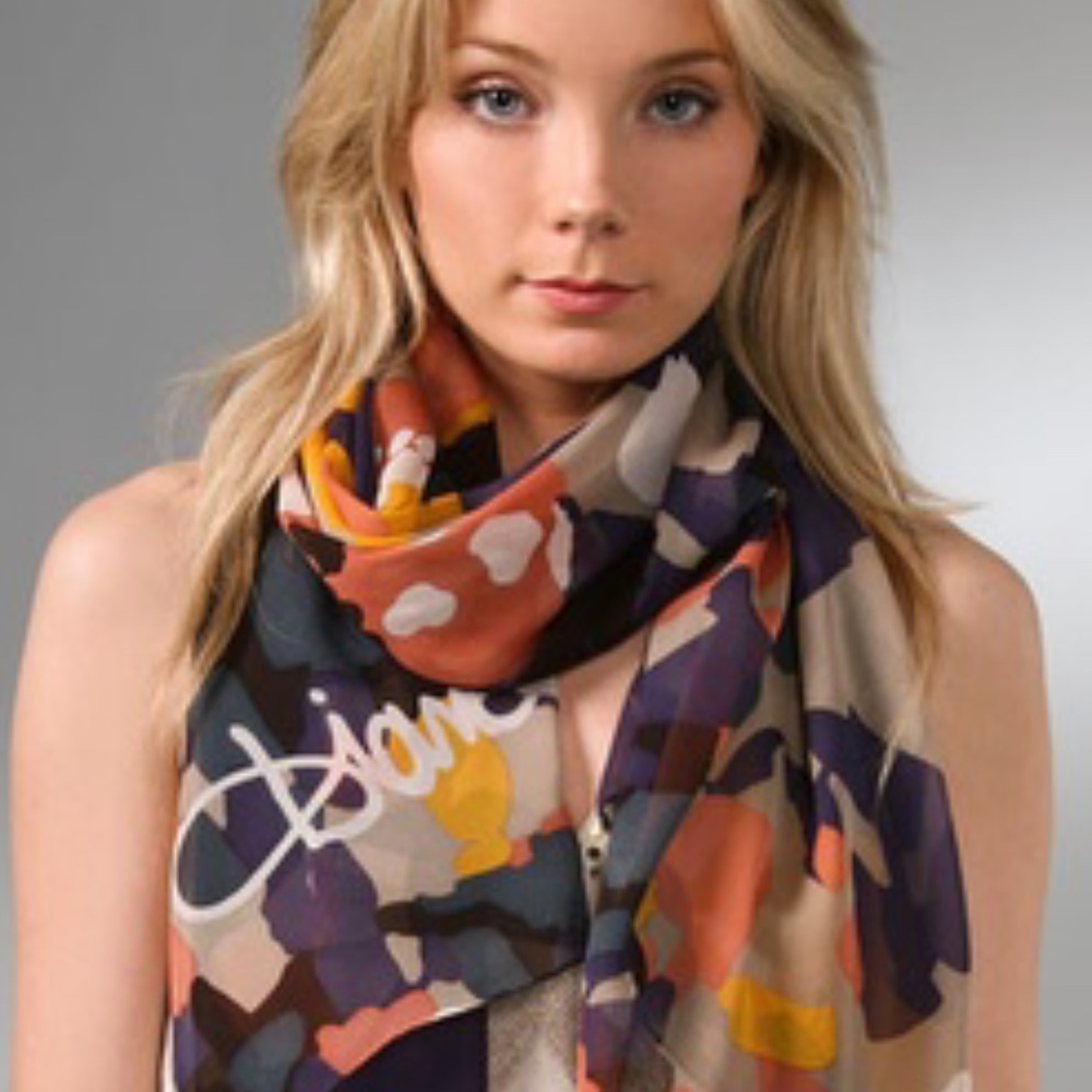 Diane von Furstenberg Naqada chiffon Scarf